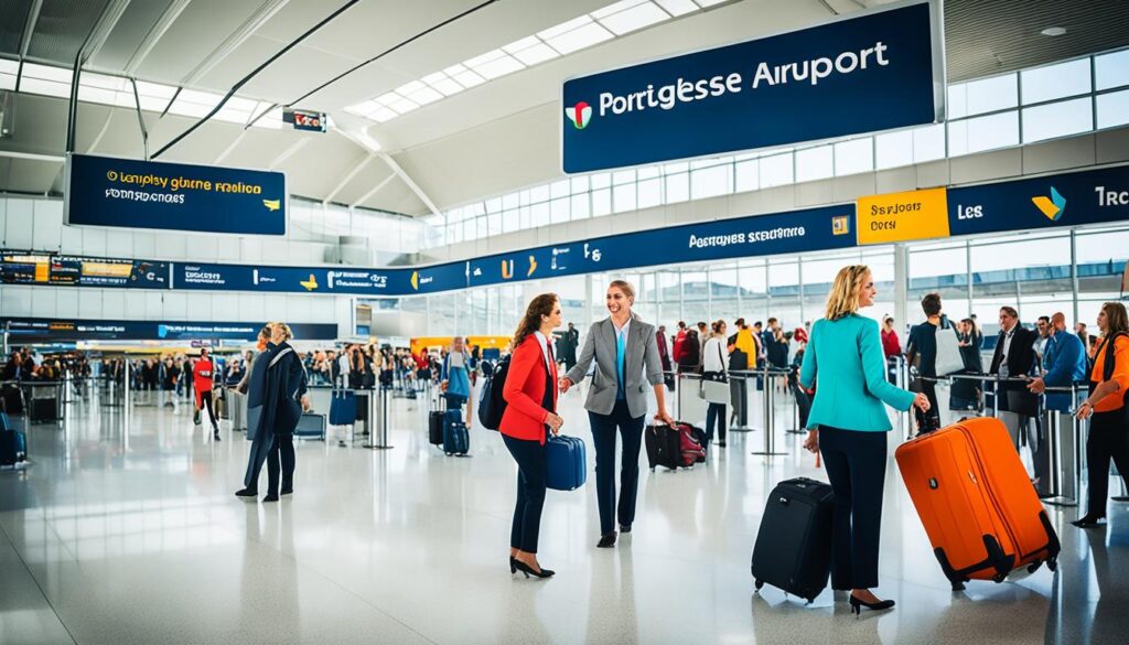 Chegada ao Aeroporto